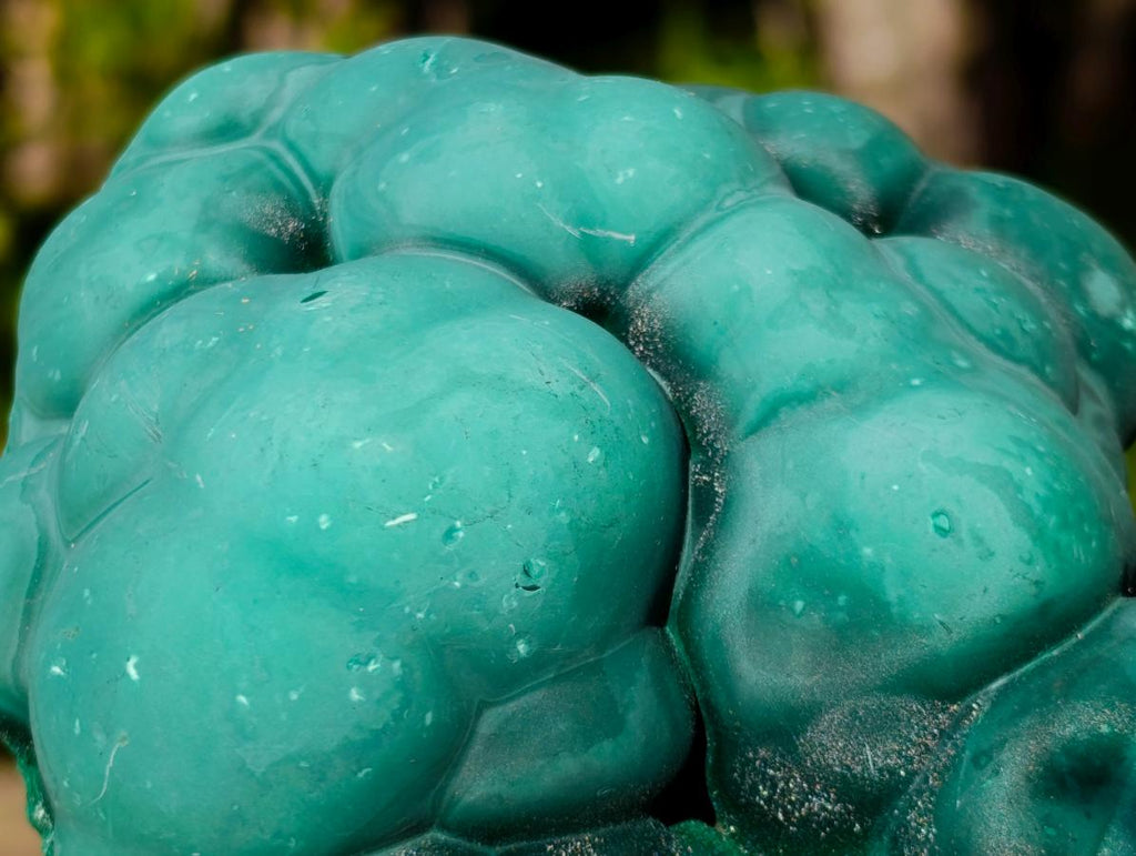 Natural Botryoidal Malachite Specimens x 3 From Congo - Toprock Gemstones and Minerals 