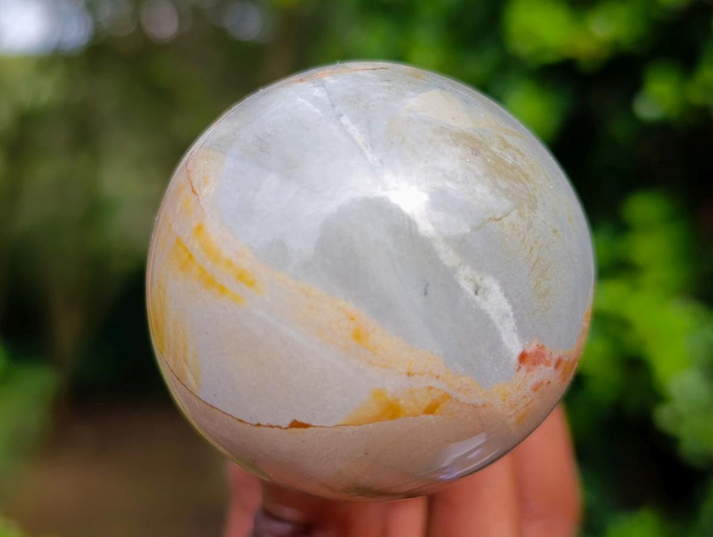 Polished Large Polychrome Jasper Mushrooms x 6 From NW Coast, Madagascar - Toprock Gemstones and Minerals 