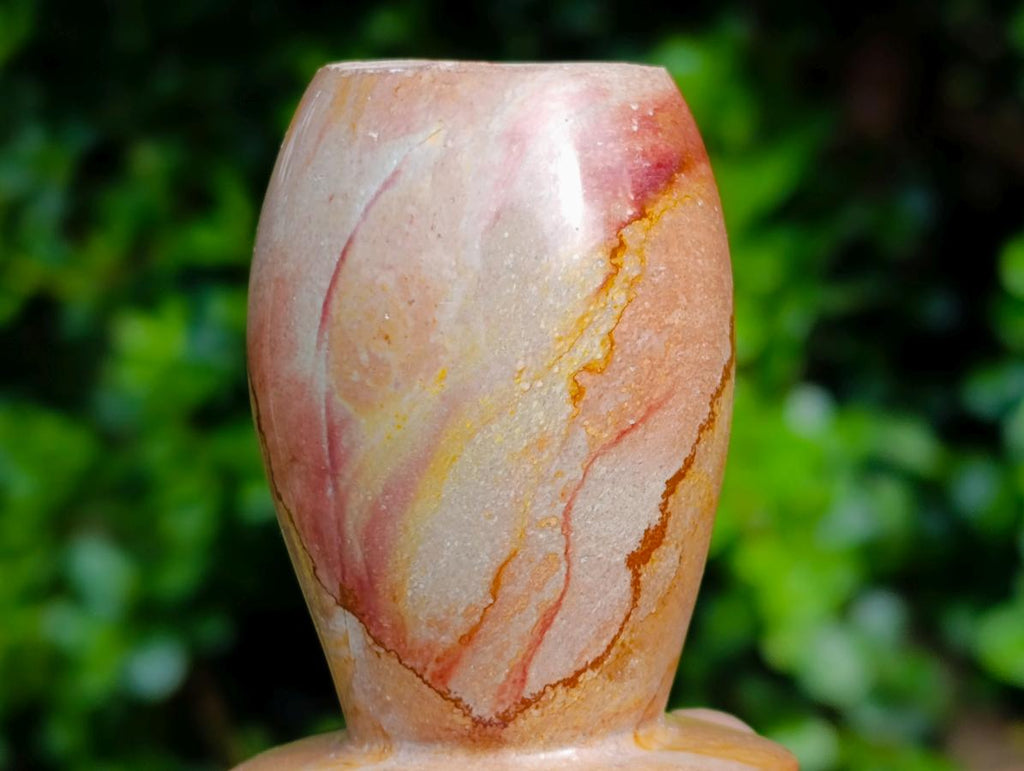 Polished Large Polychrome Jasper Mushrooms x 6 From NW Coast, Madagascar - Toprock Gemstones and Minerals 