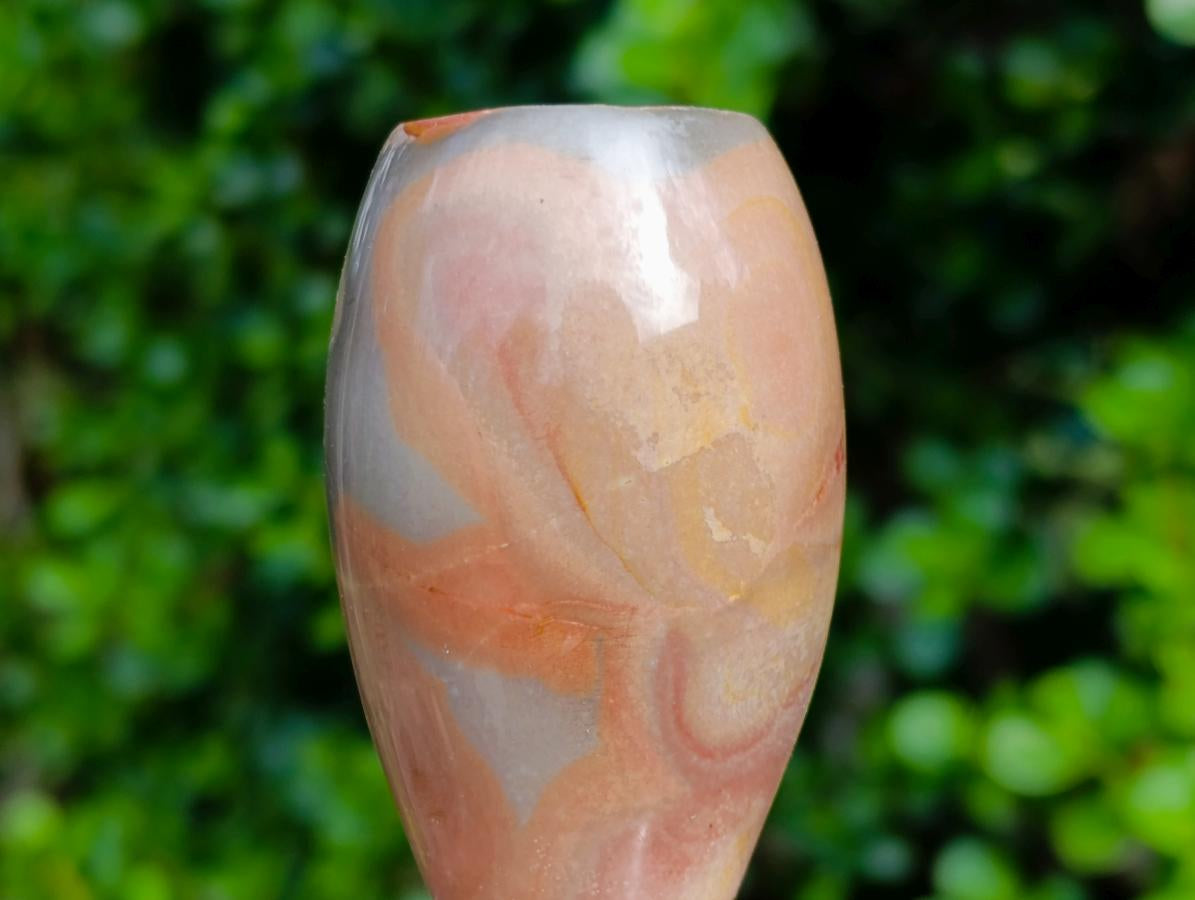 Polished Large Polychrome Jasper Mushrooms x 6 From NW Coast, Madagascar - Toprock Gemstones and Minerals 