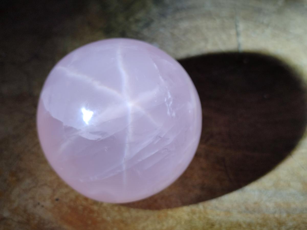 Polished Gemmy Star Rose Quartz Spheres x 3 From Madagascar