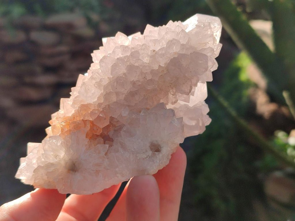 Natural White Spirit Amethyst Clusters x 3 From Boekenhouthoek, South Africa - Toprock Gemstones and Minerals 