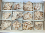 Natural Malagasy Quartz Crystal Clusters x 12 From Madagascar - Toprock Gemstones and Minerals 
