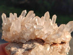 Natural Malagasy Quartz Crystal Clusters x 12 From Madagascar - Toprock Gemstones and Minerals 