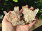 Natural Malagasy Quartz Crystal Clusters x 12 From Madagascar - Toprock Gemstones and Minerals 