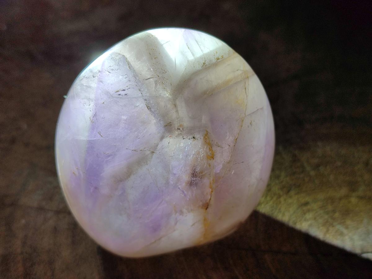 Polished Purple Chevron Amethyst Standing Free Forms x 4 From Madagascar - Toprock Gemstones and Minerals 