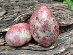 Polished Rhodonite Free Forms x 6 From Rhusinga, Zimbabwe - Toprock Gemstones and Minerals 