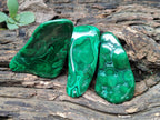 Polished Flower Banded Malachite Free Forms x 24 From Congo - Toprock Gemstones and Minerals 