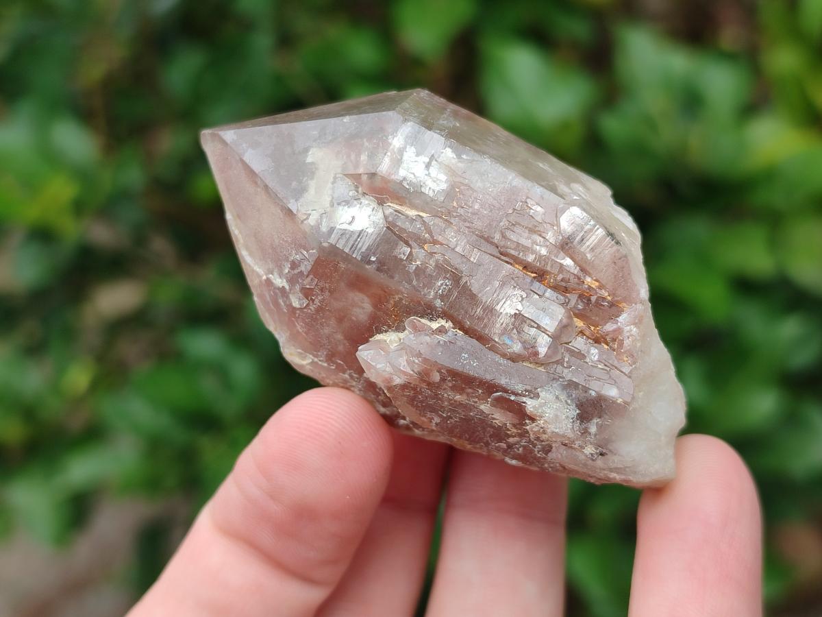 Natural Red Hematoid Quartz Crystals x 12 From Karoi, Zimbabwe - Toprock Gemstones and Minerals 