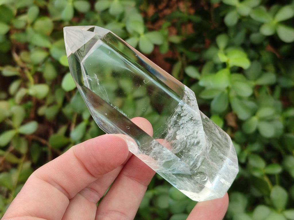 Polished Clear Optic Quartz Display Crystals x 6 From Madagascar - Toprock Gemstones and Minerals 