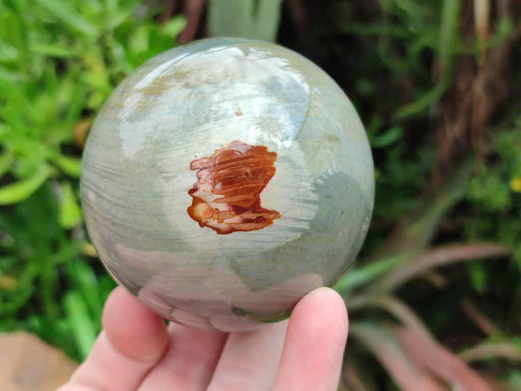 Polished Polychrome Jasper Spheres x 4 From NW Coast, Madagascar - Toprock Gemstones and Minerals 