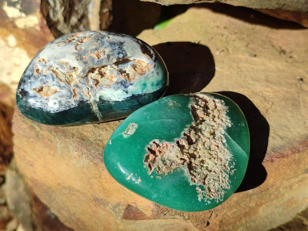 Polished Super Rare Mtorolite Free Forms x 12 From Mutorashanga, Zimbabwe - Toprock Gemstones and Minerals 