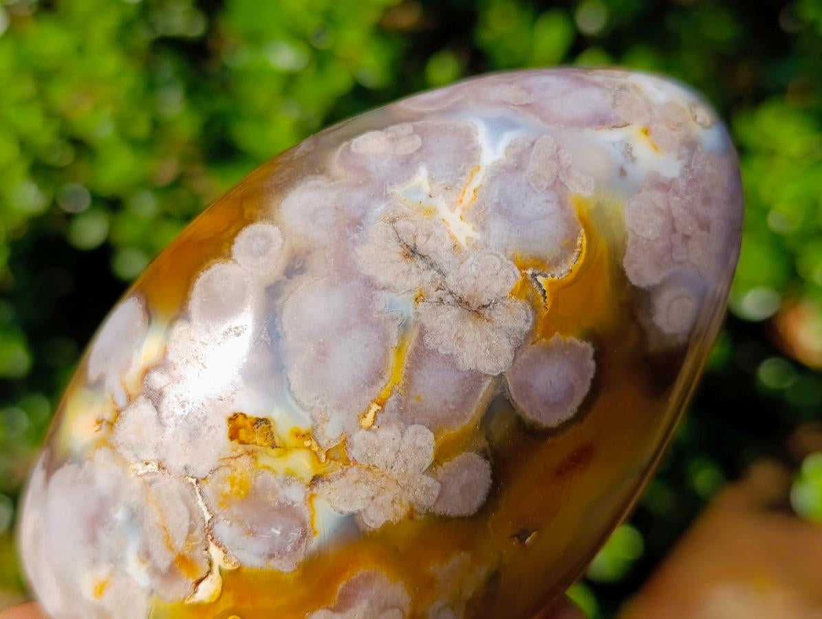Polished Flower Agate Standing Display Pieces x 4 From Antsahalova, Madagascar - Toprock Gemstones and Minerals 