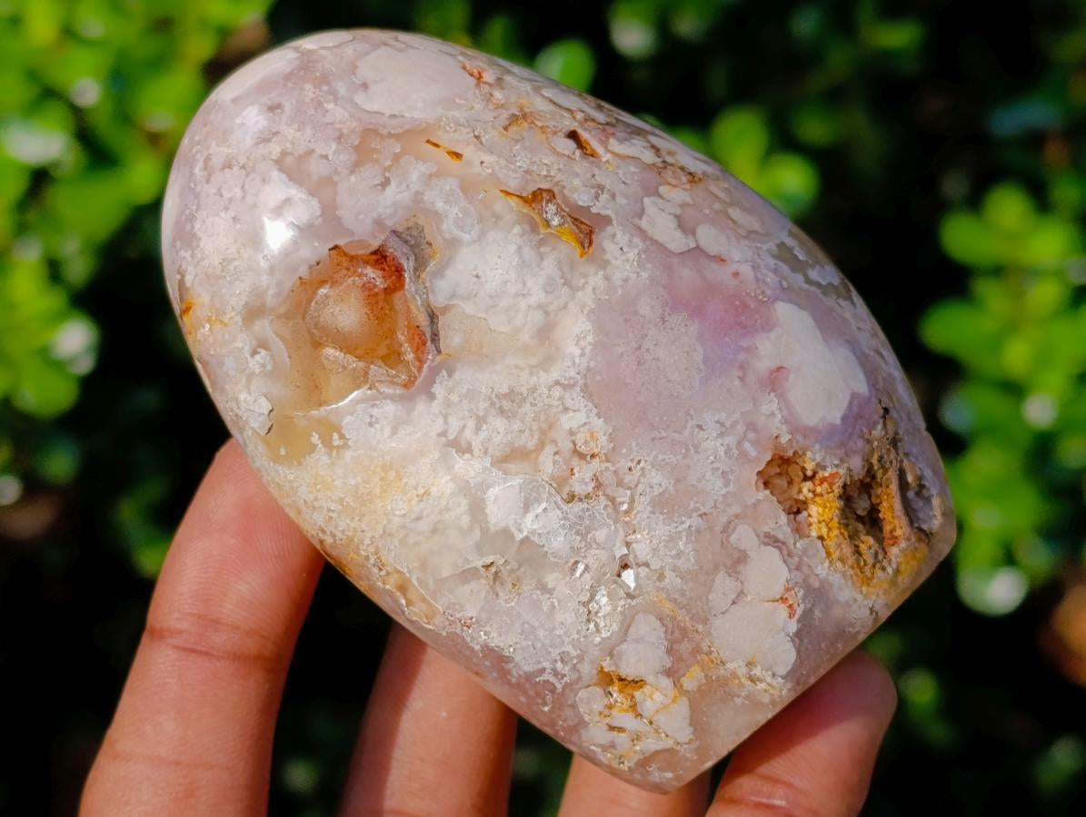 Polished Flower Agate Standing Display Pieces x 4 From Antsahalova, Madagascar - Toprock Gemstones and Minerals 