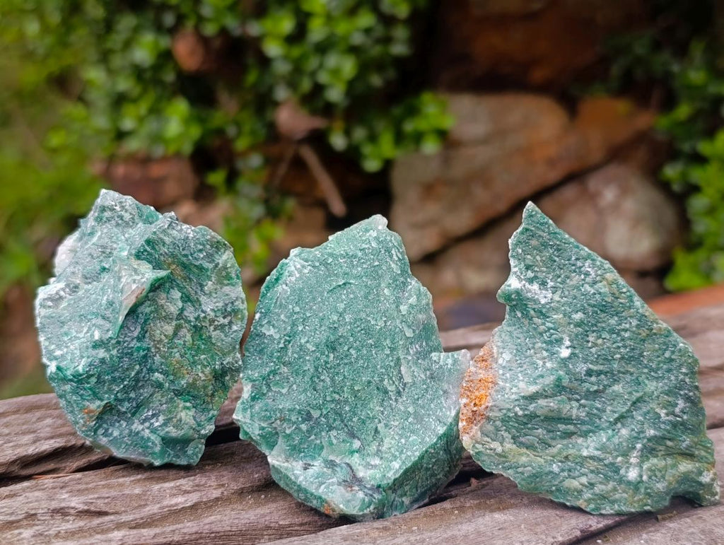 Natural Swazi Jade Cobbed Specimens x 24 From Swaziland - Toprock Gemstones and Minerals 