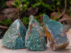 Natural Swazi Jade Cobbed Specimens x 24 From Swaziland - Toprock Gemstones and Minerals 