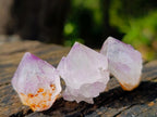 Natural Small Sunburst Spirit Amethyst Single Crystals x 70 From Boekenhouthoek, South Africa - Toprock Gemstones and Minerals 