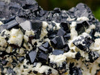 Natural Schorl Black Tourmaline Specimens with Feldspar and Mica x 12 From Erongo, Namibia - Toprock Gemstones and Minerals 