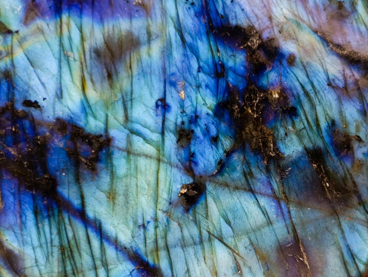 Polished Labradorite Standing Display Pieces x 2 From Madagascar - Toprock Gemstones and Minerals 