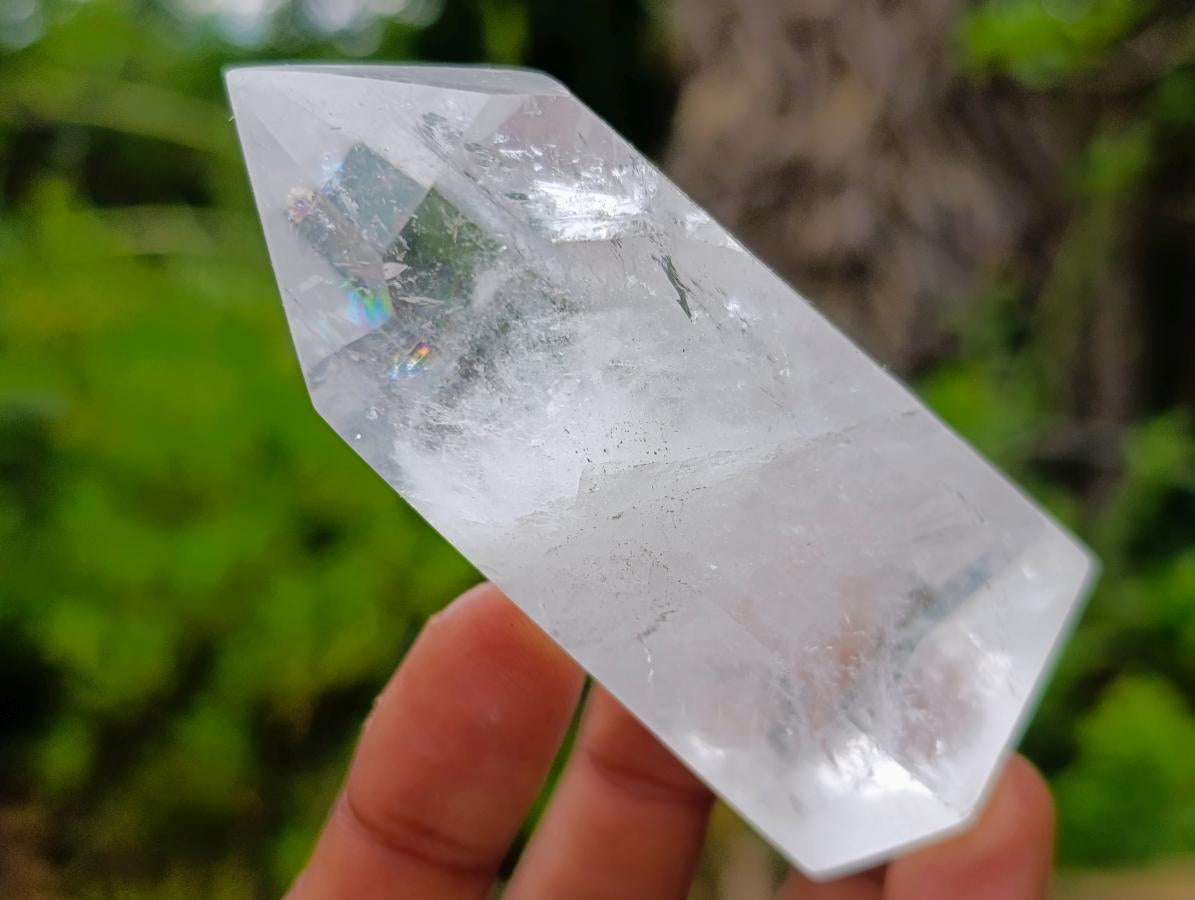 Polished Clear Quartz Display Crystals x 6 From Madagascar - Toprock Gemstones and Minerals 