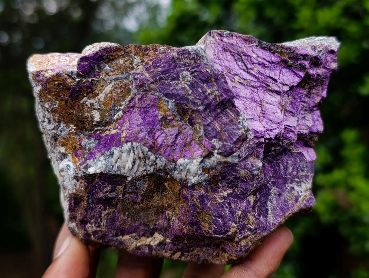 Natural Metallic Cobbed Purpurite Specimens x 3 From Erongo, Namibia - Toprock Gemstones and Minerals 