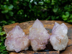 Natural Sunburst Spirit Amethyst Clusters x 12 From Boekenhouthoek, South Africa - Toprock Gemstones and Minerals 