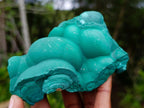 Natural Botryoidal Malachite Specimens x 3 From Congo - Toprock Gemstones and Minerals 