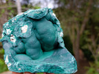 Natural Botryoidal Malachite Specimens x 3 From Congo - Toprock Gemstones and Minerals 
