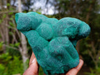 Natural Botryoidal Malachite Specimens x 3 From Congo - Toprock Gemstones and Minerals 