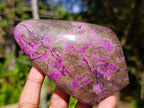 Polished Stichtite Standing Display Pieces x 4 From Barberton, South Africa - Toprock Gemstones and Minerals 