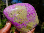 Polished Stichtite Standing Display Pieces x 4 From Barberton, South Africa - Toprock Gemstones and Minerals 