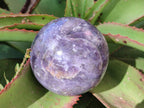 Polished Lepidolite Spheres x 2 From Ambatondrazaka, Madagascar - Toprock Gemstones and Minerals 