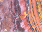 Polished XXL Banded Tiger Iron Standing Display Piece x 1 From South Africa - Toprock Gemstones and Minerals 