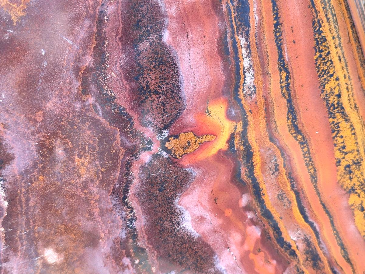 Polished XXL Banded Tiger Iron Standing Display Piece x 1 From South Africa - Toprock Gemstones and Minerals 