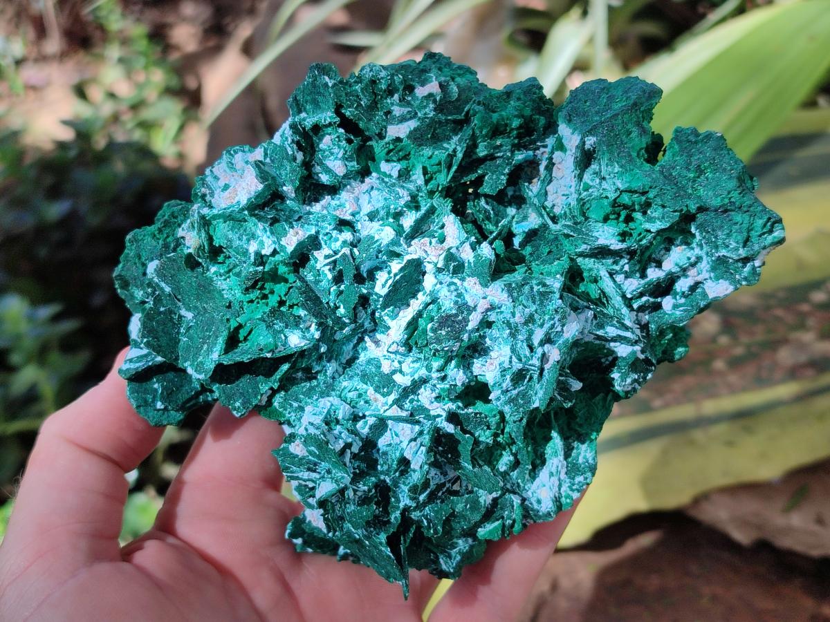 Natural Rare Malachite Pseudomorph Specimens with Associated x 2 From Kolwezi, Congo - Toprock Gemstones and Minerals 