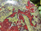 Polished Bastite Dragonsblood Stone Standing Display Pieces x 3 From Tshipise, South Africa - Toprock Gemstones and Minerals 
