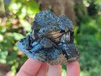Natural Schorl Black Tourmaline with Muscovite Mica and Feldspar Specimens x 6 From Erongo, Namibia - Toprock Gemstones and Minerals 