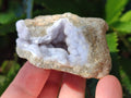 Natural Blue Lace Agate Geode Specimens x 24 From Nsanje, Malawi - Toprock Gemstones and Minerals 