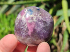 Polished Lepidolite Galets x 24 From Ambatondrazaka, Madagascar - Toprock Gemstones and Minerals 