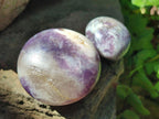 Polished Lepidolite Galets x 24 From Ambatondrazaka, Madagascar - Toprock Gemstones and Minerals 
