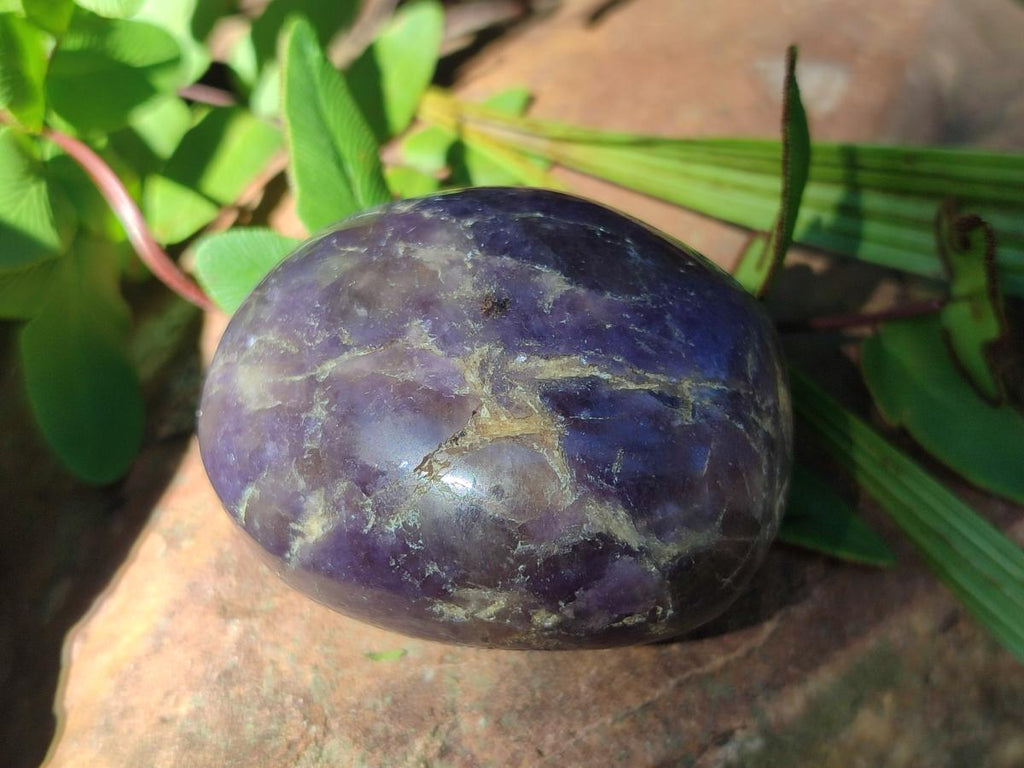 Polished Lepidolite Galets x 24 From Ambatondrazaka, Madagascar - Toprock Gemstones and Minerals 