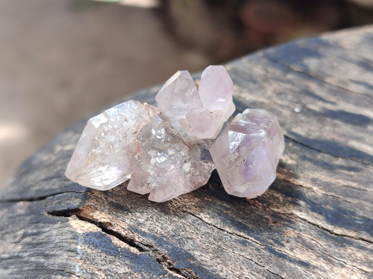 Natural Zululand Window Amethyst Crystals x 70 From Zululand, South Africa - Toprock Gemstones and Minerals 