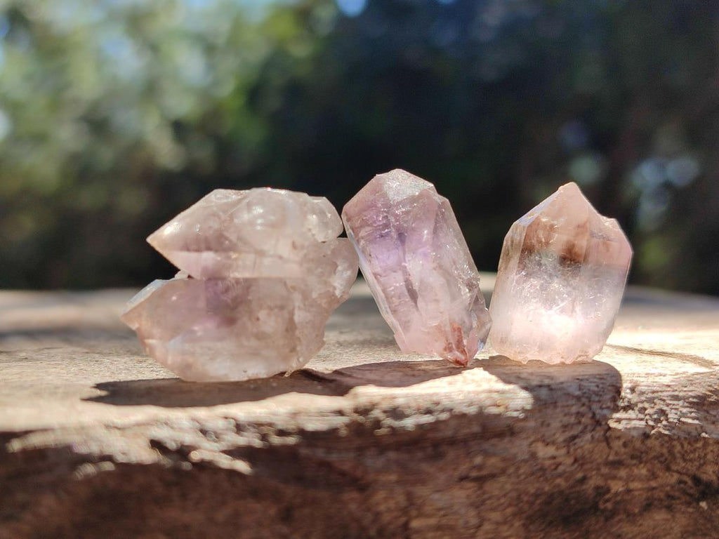 Natural Zululand Window Amethyst Crystals x 70 From Zululand, South Africa - Toprock Gemstones and Minerals 