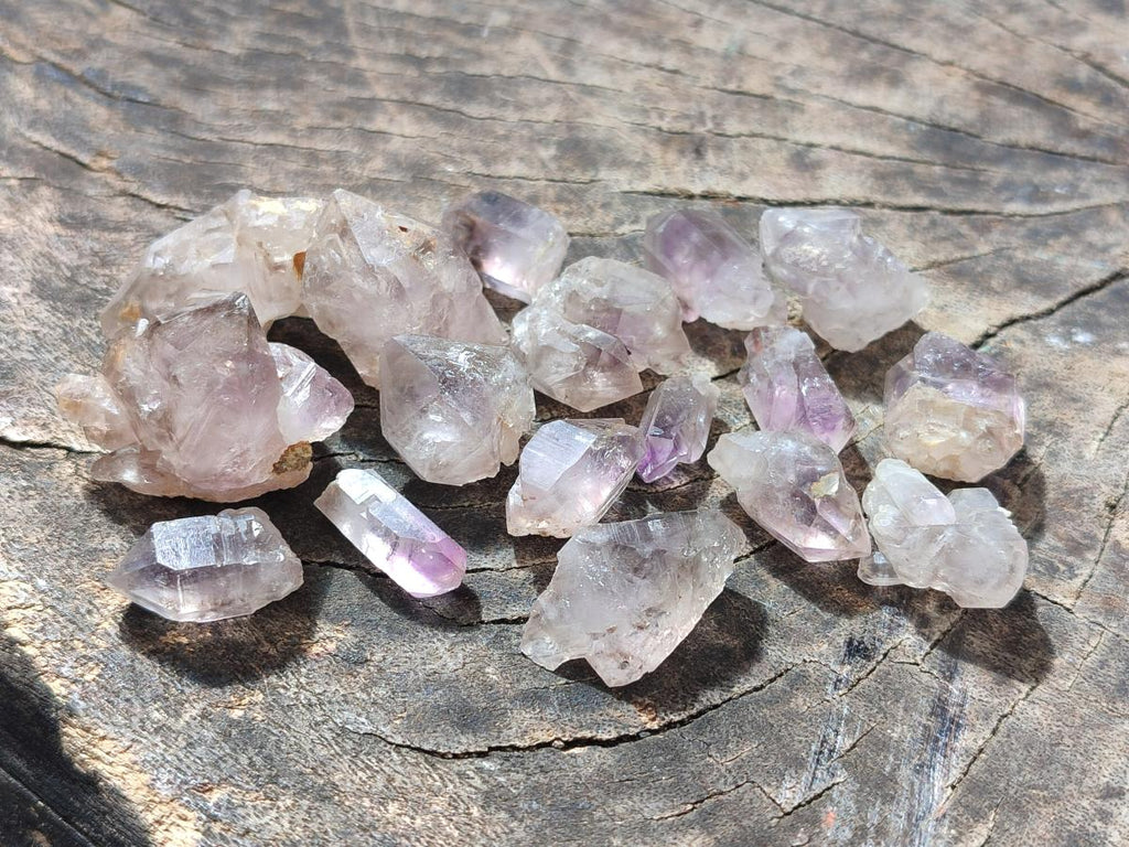 Natural Zululand Window Amethyst Crystals x 70 From Zululand, South Africa - Toprock Gemstones and Minerals 