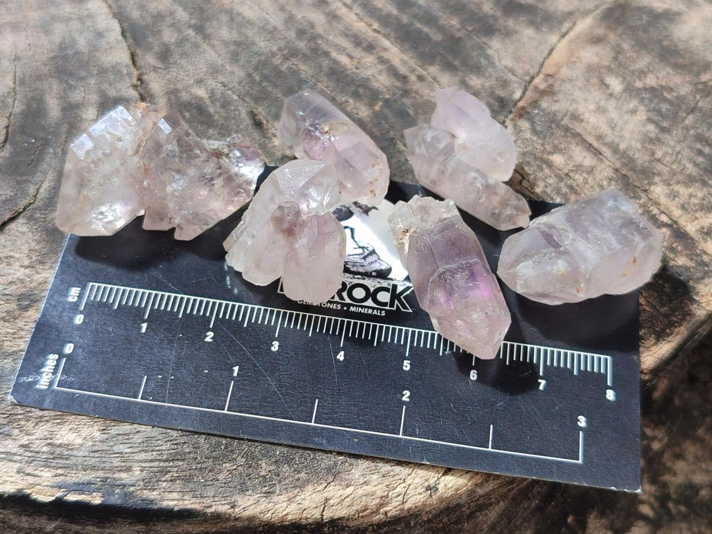 Natural Zululand Window Amethyst Crystals x 70 From Zululand, South Africa - Toprock Gemstones and Minerals 