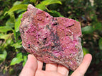 Natural Spherocobaltite Specimens with Silky Malachite, Heterogenite and Kolwezite Specimens x 2 From Musonoi Mine, Congo - Toprock Gemstones and Minerals 