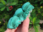 Natural Botryoidal Malachite Specimens x 8 From Congo - Toprock Gemstones and Minerals 