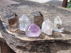 Polished Mix of Quartz Crystals x 6 From Madagascar - Toprock Gemstones and Minerals 