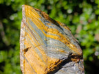 Natural Golden Blue Tigers Eye Slabs x 2 From Prieska, South Africa - Toprock Gemstones and Minerals 