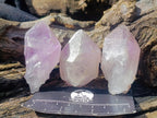 Natural Jacaranda Amethyst Single Crystals x 35 From Mumbwa, Zambia